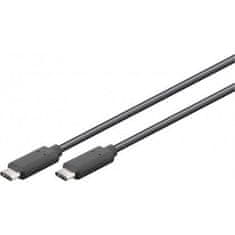 Goobay Goobay | Kabel USB-C | Moški | 24-pinski USB-C | Moški | Črna | 24-pinski USB-C | 3 m