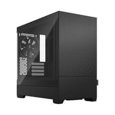 Fractal Design Fractal Design | Pop Mini Silent | Stransko okno | Črna TG Prozoren odtenek | mATX, Mini ITX | Napajalnik ni priložen | ATX