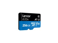 Lexar Lexar | Visoko zmogljiva kartica micro SDXC 256 GB | UHS-I 633x | razred 10, U3, V30, A1 | hitrosti branja do 100 MB/s, hitrosti pisanja do 45 MB/s | idealna za pametne telefone, tablice in športne ka