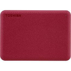 Toshiba Toshiba | Canvio Advance | HDTCA10ER3AA | 1000 GB | 2,5 ' | USB 3.2 Gen1 | rdeča