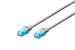 Digitus Digitus | CAT 5e | UTP povezovalni kabel | moški | RJ-45 | siva | 3 m