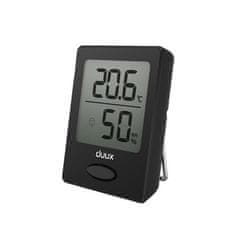 Duux Duux | Črna | LCD zaslon | Higrometer + termometer | Senzor