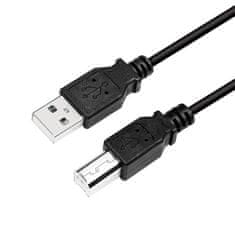 LogiLink Logilink | Kabel USB | Moški | 4-pinski USB tipa B | Moški | Črna | 4-pinski USB tipa A | 2 m