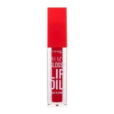 Rimmel Oh My Gloss! Lip Oil vlažilno olje za ustnice 4.5 ml Odtenek 004 vivid red