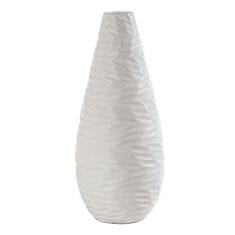 Vaza Cre 12,5xh29cm / bela mat / keramika