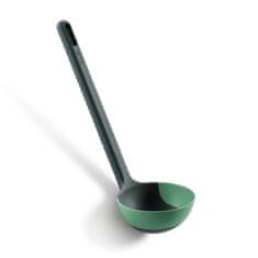 Lekué Zajemalka Essential 8,8x26cm / sivo-zelena / silikon, pvc