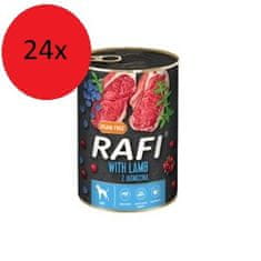 RAFI Mokra Hrana Za Pse Rafi Z Jagnjetino Borovnico In Brusnico 24x400 G