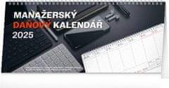 NOTIQUE Namizni koledar Managerski davek 2025, 33 x 14,5 cm