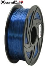 XtendLan PLA filament 1,75mm prozorno moder 1kg