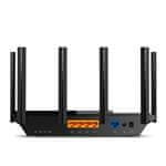 TP-Link Usmerjevalnik Dual-Band Wi-Fi 6 574 Mb/s/2,4 GHz + 4804 Mb/s/5 GHzSPEC: 6× antena, Qualcomm 1 GHz