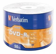 Verbatim DVD-R DataLife 4,7GB, 16x, ovitek 50 kosov