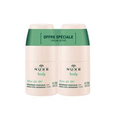 Nuxe Reve de Thé kroglični deodorant set (Fresh-Feel Deodorant 24h Duo) 2 x 50 ml