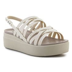 Crocs Sandali bela 41 EU Brooklyn Strappy