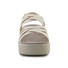 Crocs Sandali bela 41 EU Brooklyn Strappy