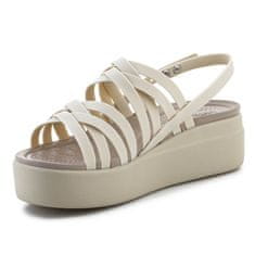 Crocs Sandali bela 41 EU Brooklyn Strappy