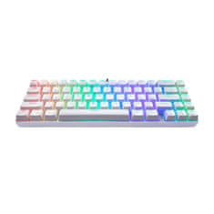 Motospeed Klawiatura mechaniczna Motospeed CK67 RGB (biała)