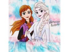 Disney Ledeno kraljestvo Elsa in Anna Dekliška obleka s kratkimi rokavi, dekliška obleka 2 lata 92 cm