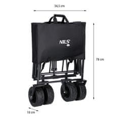 NILLS CAMP voziček za kampiranje NC1607 črn