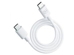 3MK 3mk Hyper Cable White Kabel USB-C to C 100W 5A 1,2m 