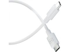 3MK 3mk Hyper Cable White Kabel USB-C to C 100W 5A 1,2m 