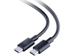 3MK 3mk Hyper Cable Black Kabel USB-C na USB-C 100W 5A 1,2m 
