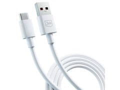 3MK 3mk Hyper Cable White Kabel USB-A na USB-C 60W 3A 1,2m 