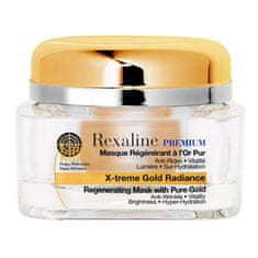 shumee Line Killer X-Treme Gold Radiance regeneracijska maska za obraz z zlatimi delci 50 ml