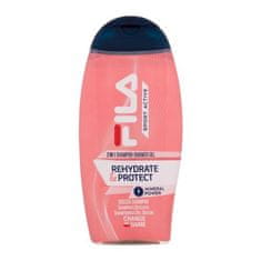 FILA Sport Active Rehydrate & Protect 2in1 Shampoo + Shower Gel vlažilen gel za prhanje 250 ml za ženske