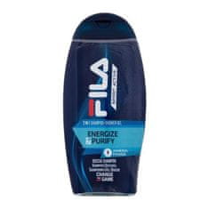 FILA Sport Active Energize & Purify 2in1 Shampoo + Shower Gel poživljajoč gel za prhanje 250 ml za moške