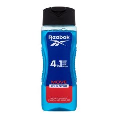 Reebok Move Your Spirit parfumiran gel za prhanje 4v1 400 ml za moške