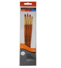 Daler Rowney Čopiči Simply Gold Taklon 403, set 4