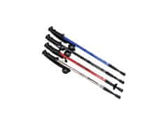 Pohodne palice Nordic Walking, 135 cm, 2 kom rdeča T-221-CV