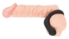 Black Velvets Erekcijski obroč masažni perinealni stimulator seks