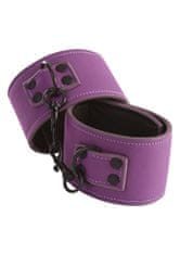 NS Novelties Manšete-LUST BONDAGE ANKLE CUFFS PURPLE