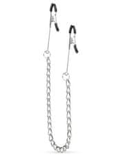 Ero Stymulator-Long Nipple Clamps With Chain