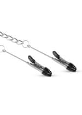 Ero Stymulator-Long Nipple Clamps With Chain