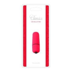 Ero Vibrator-MINI VIBRATORE BULLET CLASSICS RED