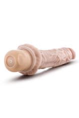 Blush Realistični vibrator pulzirajoče vibracije 22 cm