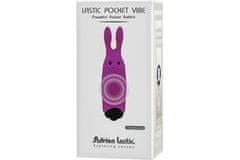 Ero Stimulator-Lastic žepni vibracije Rabbit Purple