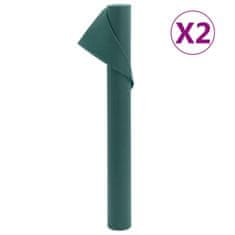 Vidaxl Vrtna koprena 2 zvitka 70 g/m² 10x1,6 m