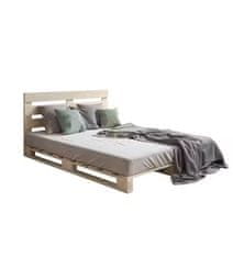 Terconwood Paletna postelja 90x200, z naslonom