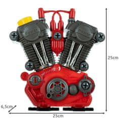 Kruzzel 22476 LED igračka motor 