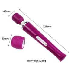 Ero Stimulator-Magic Massager Wand USB Pink 10 funkcij