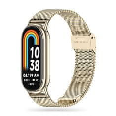 Tech-protect Milanese pašček za Xiaomi Smart Band 8 / 9, starlight