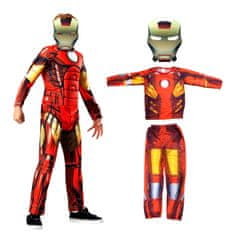 Aga4Kids Otroški kostum Iron Man M 120-130 cm