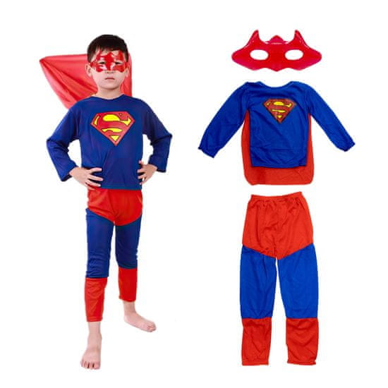 Aga4Kids Otroški kostum Superman S 110-120 cm