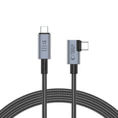 Tech-protect Ultraboost Max L kabel USB 4.0 8K / USB-C 240W 1.5m, siva