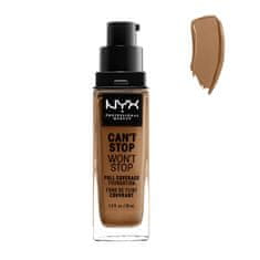 NYX Nyx CanÂ´t Stop WonÂ´t Stop Full Coverage Foundation Nutmeg 30ml 