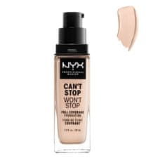 NYX Nyx CanÂ´t Stop WonÂ´t Stop Full Coverage Foundation Light Porcel 30ml 