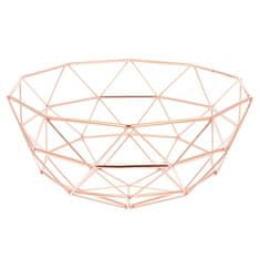 shumee KOŠARA ZA SADJE 28cm ROSEGOLD BRUNBESTE BB-1710